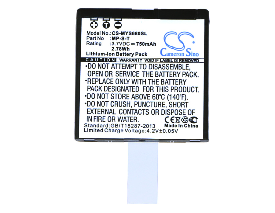 Myphone MP-S-T Mobile/SmartPhone Replacement Battery 750mAh