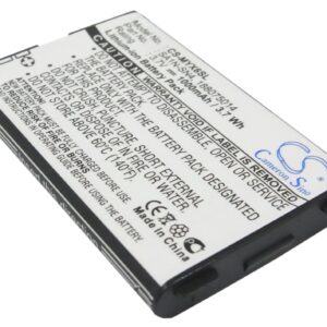 Sagem MY-X6 MY-X7 MYV-65 MYV-75 Replacement Battery 1000mAh