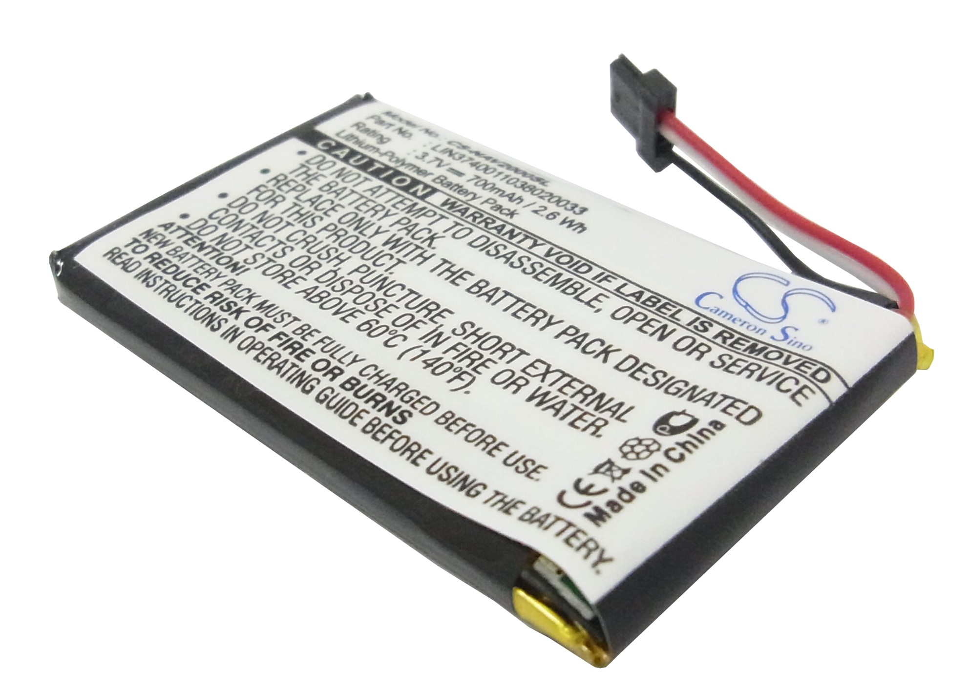 Navigon 20 Easy 20 Plus Replacement Battery 700mAh