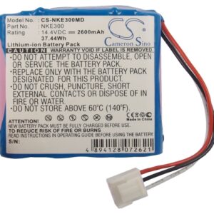 Nihon Kohden Edan SE-300A Medical Replacement Battery