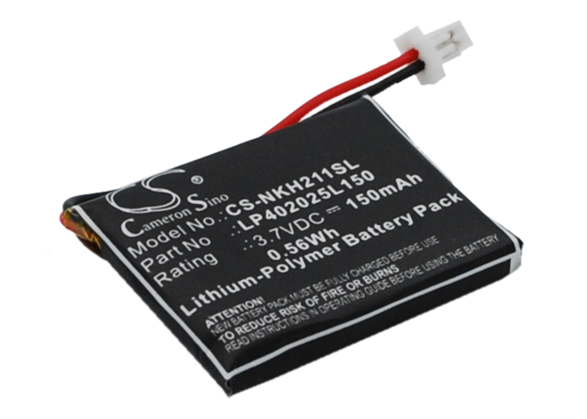 Nokia HS-21W LP402025L150 Headset Replacement Battery 150mAh