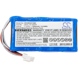 Nihon Kohden OLG-2800 OLV-2700 X072 YS-085P6 Medical Replacement Battery 2500mAh