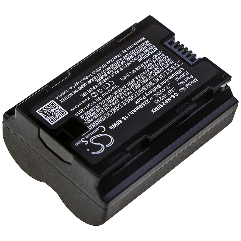 FUJIFILM NP-W235 REPLACEMENT BATTERY GFX100S GFX50S II X-H2S Replacement Battery