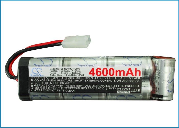 RC Cars Replacement Battery 4600mAh