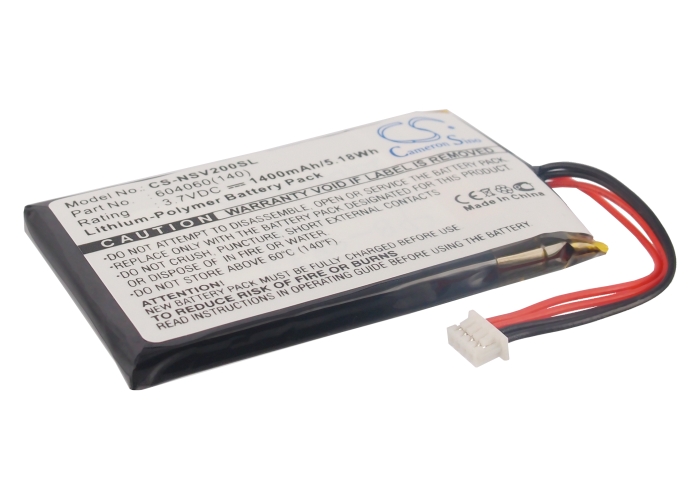 INSIGNIA NS-NCV20 604060(140) Replacement Battery 1400mAh