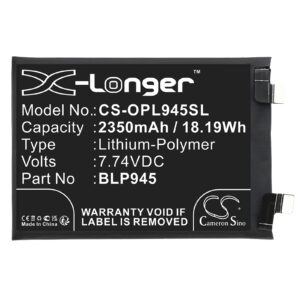 Oneplus 10T 5G ACE Pro CPH2413 CPH2415 CPH2417 Replacement Battery 2350mAh