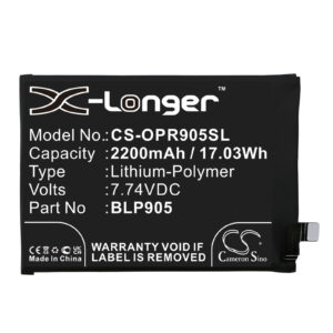 OPPO PFDM00 Reno 7 Pro 5G Reno 7 Pro 5G 2021 Replacement Battery 2200mAh