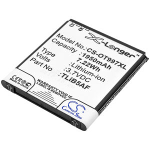 Alcatel Linkzone 41 Replacement Battery 1950mAh