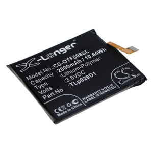 Alcatel 5 One Touch 3 Dual Sim Replacement Battery 2800mAh
