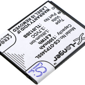 Alcatel One Touch Pixi 3 4.0 Replacement Battery 1300mAh