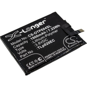 Alcatel One Touch Pop Up OT-6044 Replacement Battery 1900mAh