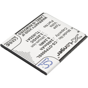 Alcatel One Touch Pixi 4 6.0 LTE Replacement Battery 2400mAh