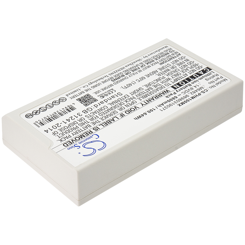 Philips Defibrillator DFM-100 Replacement Battery 6800mAh