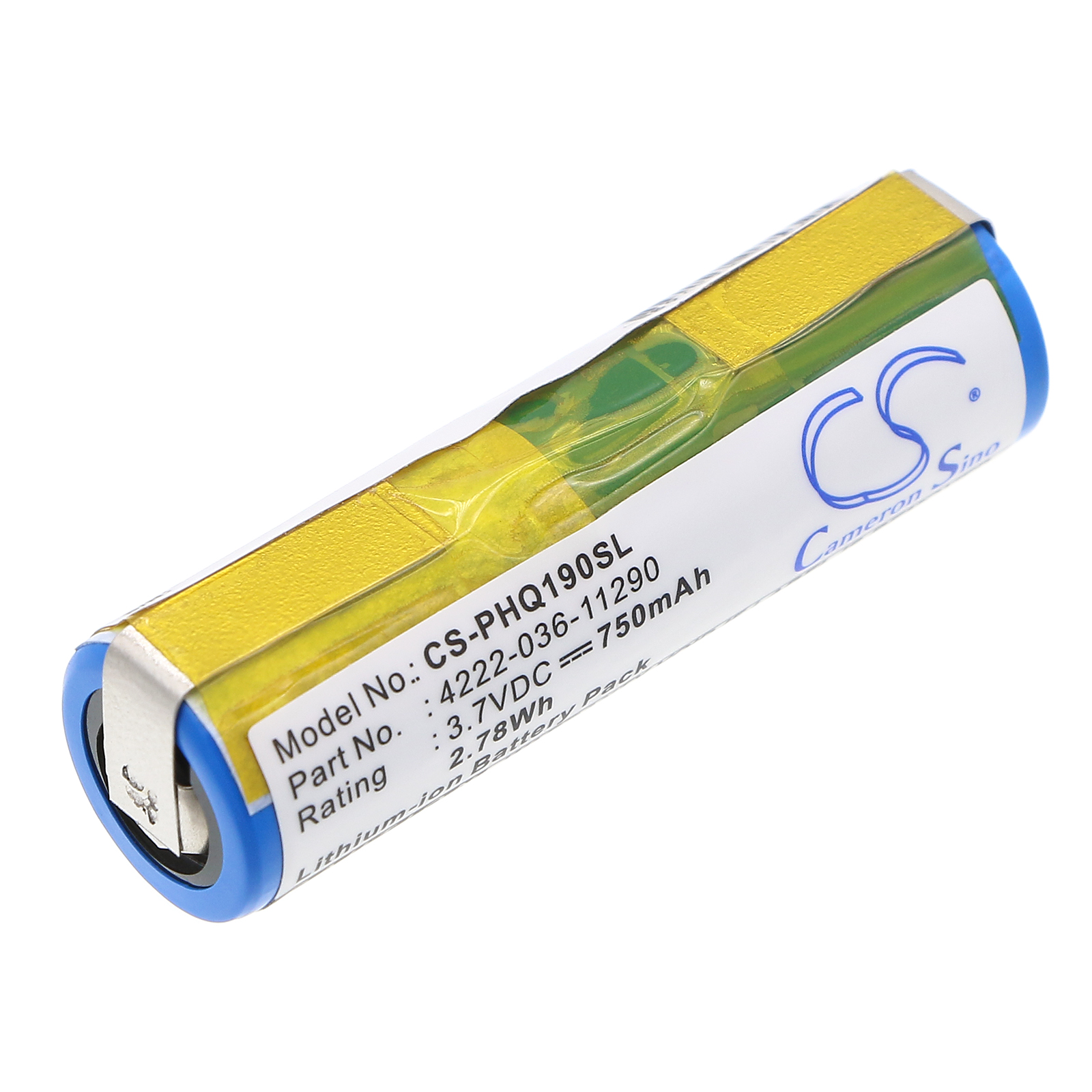 NORELCO 9190XL Arcitec Replacement Battery 3.7V 750mAh