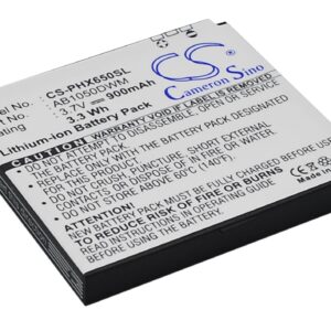 Philips Xenium X510 Xenium X605 Replacement Battery 900mAh