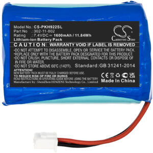 Peaktech DVB-C DVB-C/S/T DVB-S DVB-S2 DVB-T P 9022 Replacement Battery 1600mAh