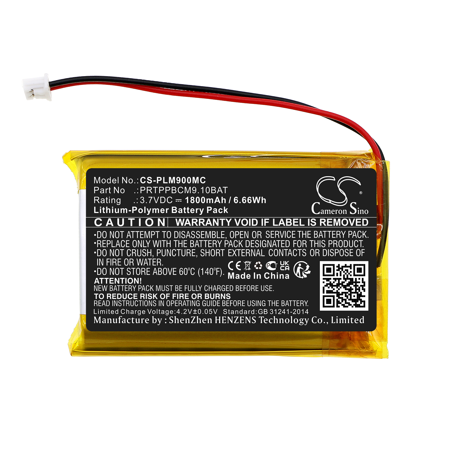 Pyle PPBCM10 PPBCM9 Digital Camera Replacement Battery