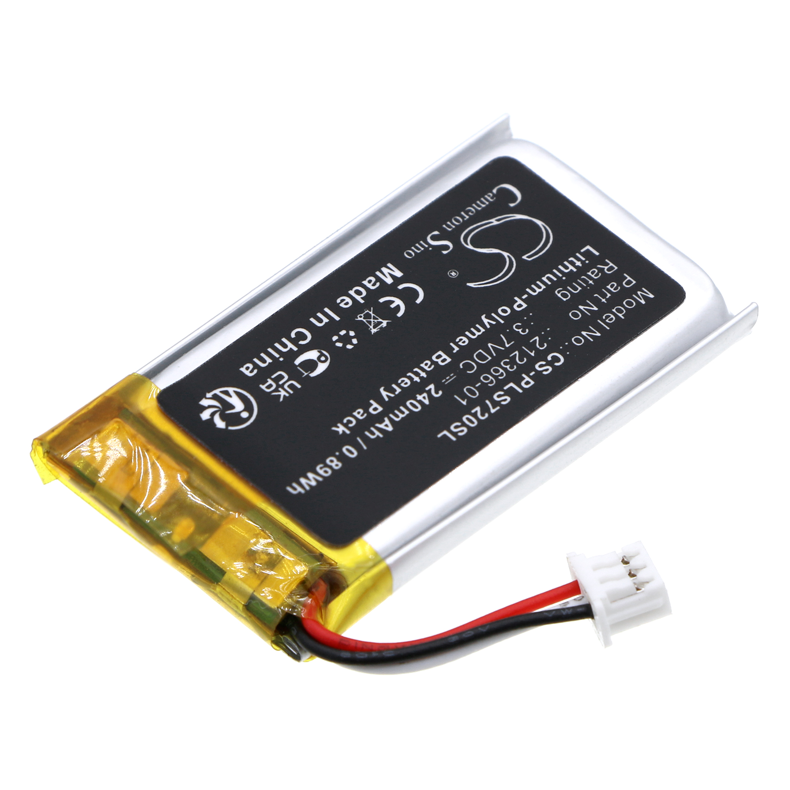 Plantronics Savi 7200 Office Replacement Battery 3.7V 240mAh