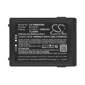 3500mAh Replacement Battery for Point Mobile PM60, 60-BTSC