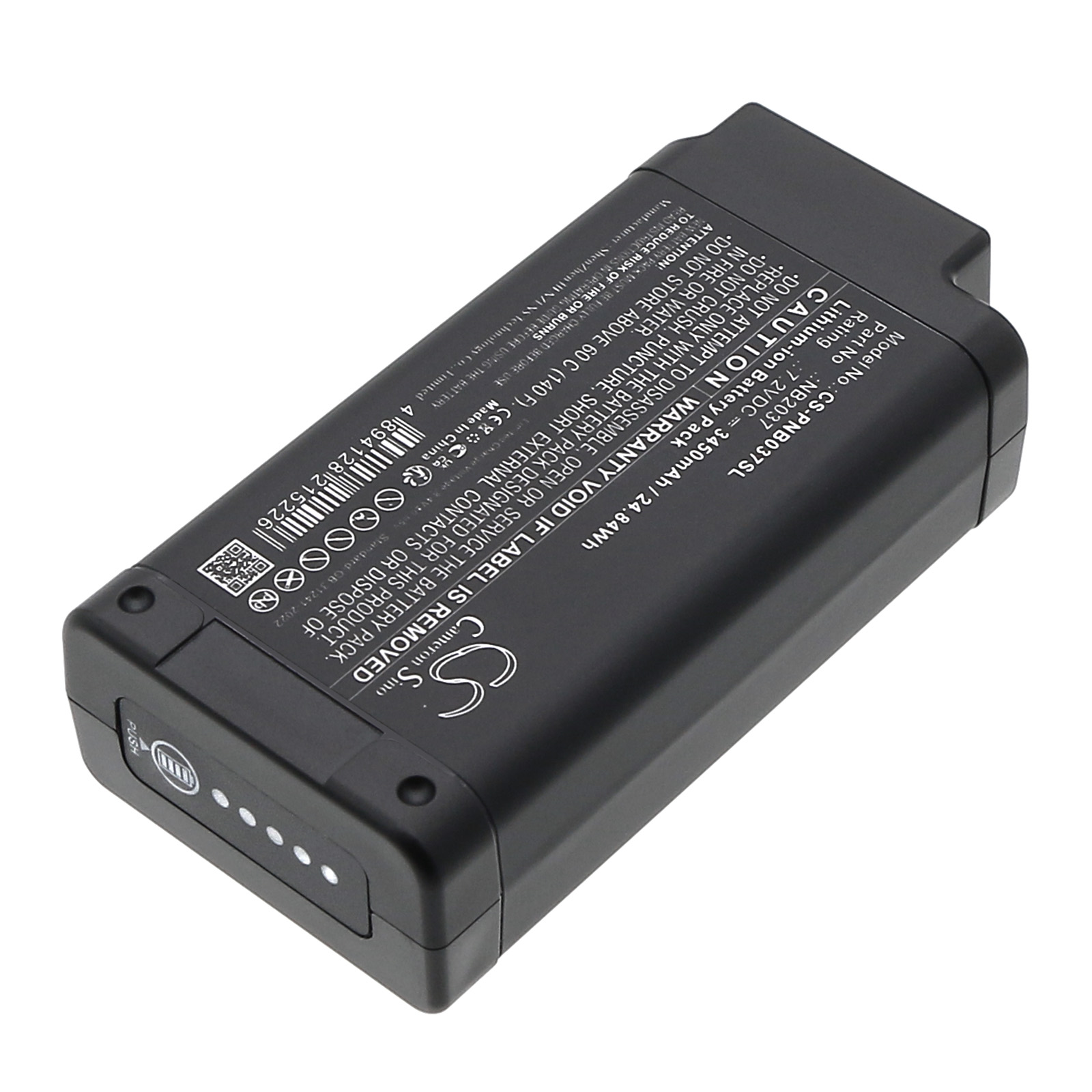 Olympus EPOCH 6LS Replacement Battery 7.2V 3450mAh
