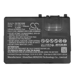PANASONIC CF-33 BATTERY CF-VZSU1AW Toughbook CF-33 Replacement Battery
