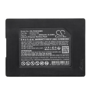 Pyle PPBCM16 PPBCM18 PPBCMG18 Replacement Battery 2500mAh