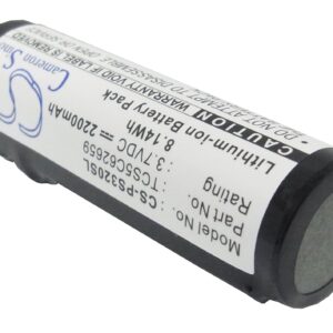 Philips PMC7320 TCS5C62659 MP3 Player Replacement Battery 2200mAh