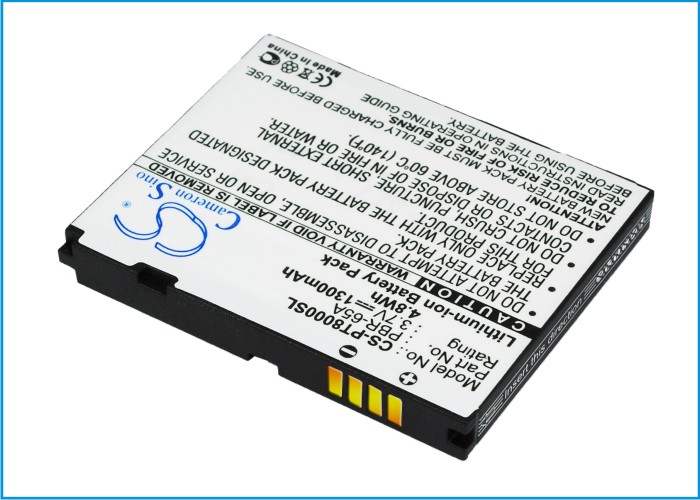 Pantech Crossover P8000 PBR-65A Replacement Battery 1300mAh