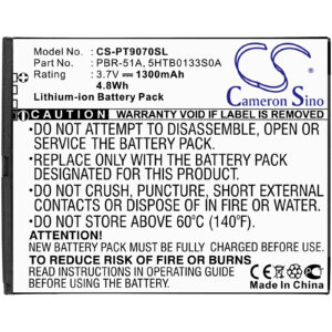 Pantech Burst P9070 5HTB0133S0A Replacement Battery 1300mAh