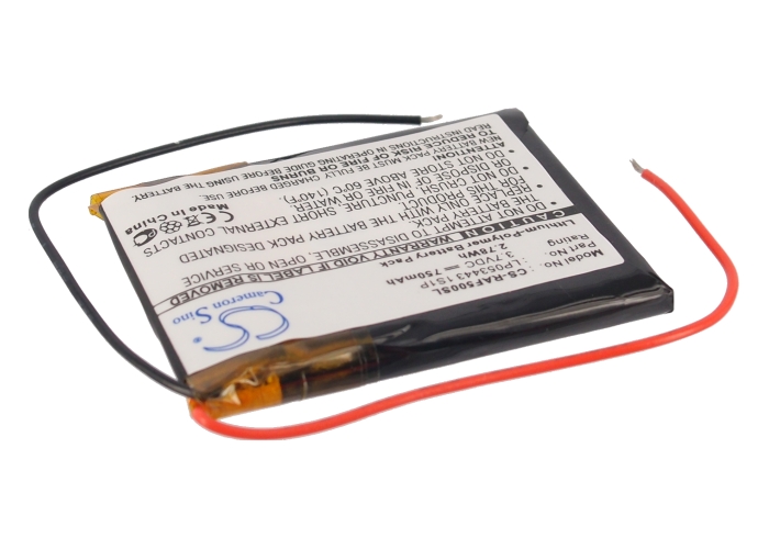 RAC 5000 WIDE LP053443 1S1P Replacement Battery 750mAh
