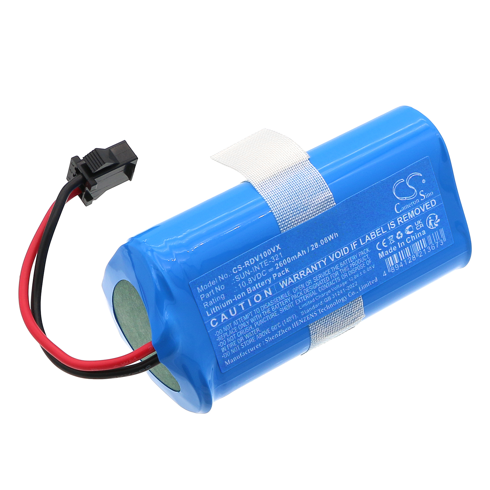 Lefant M501 Redmond RV-R100 Vacuum Replacement Battery