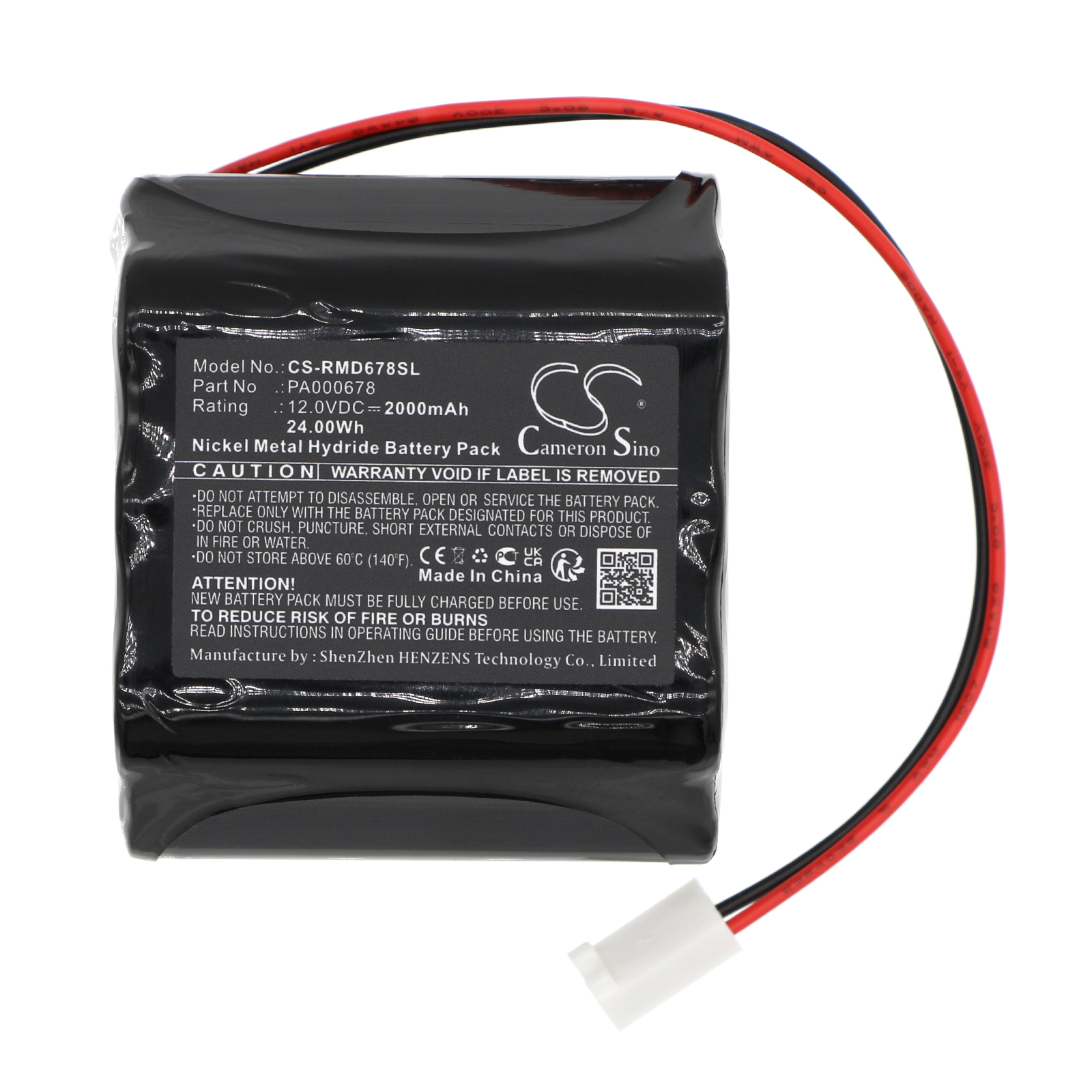 Roma Rollladen Rolladen PA000678 Replacement Battery 2000mAh