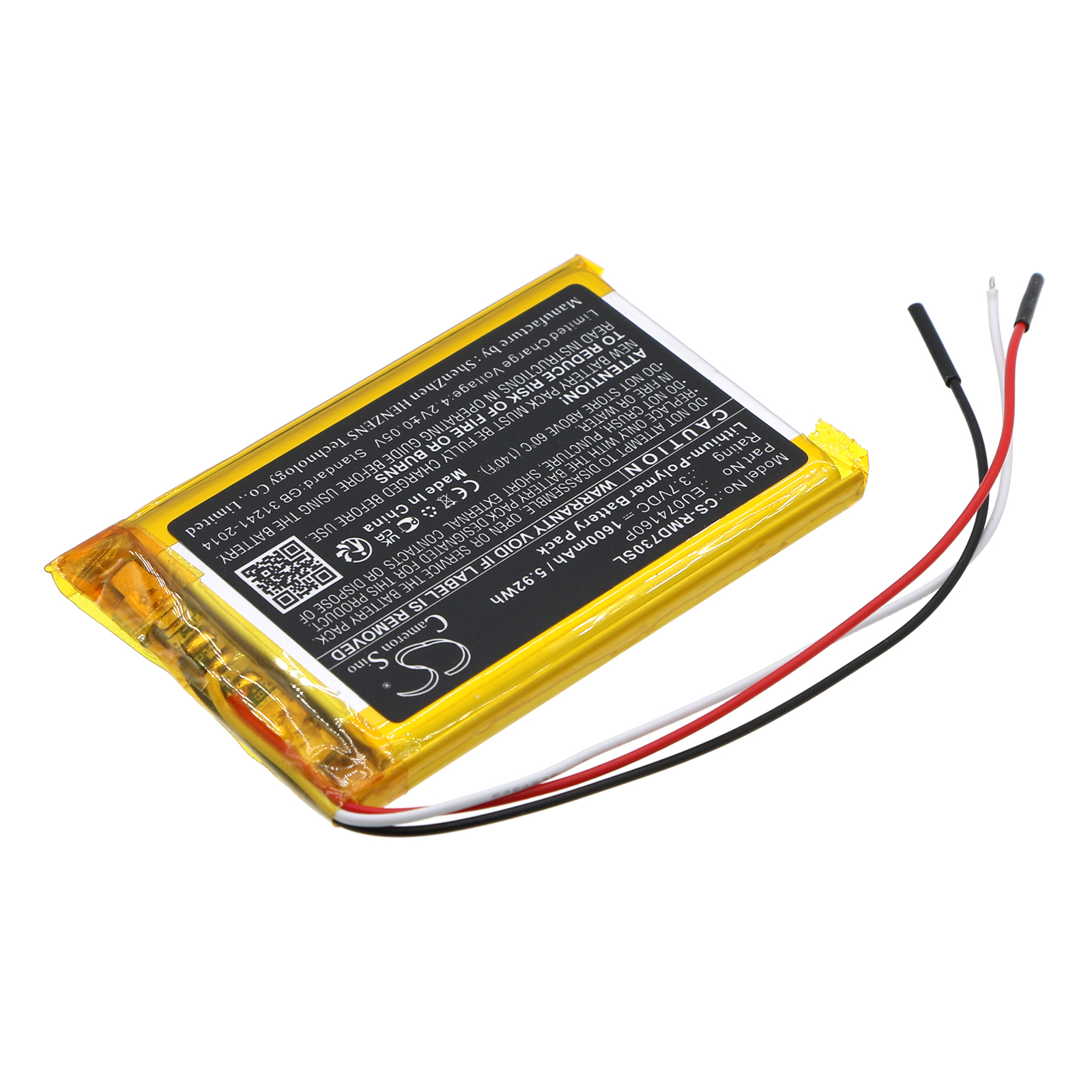 TND 730 Rand McNally TND-720 TND-730 Replacement Battery