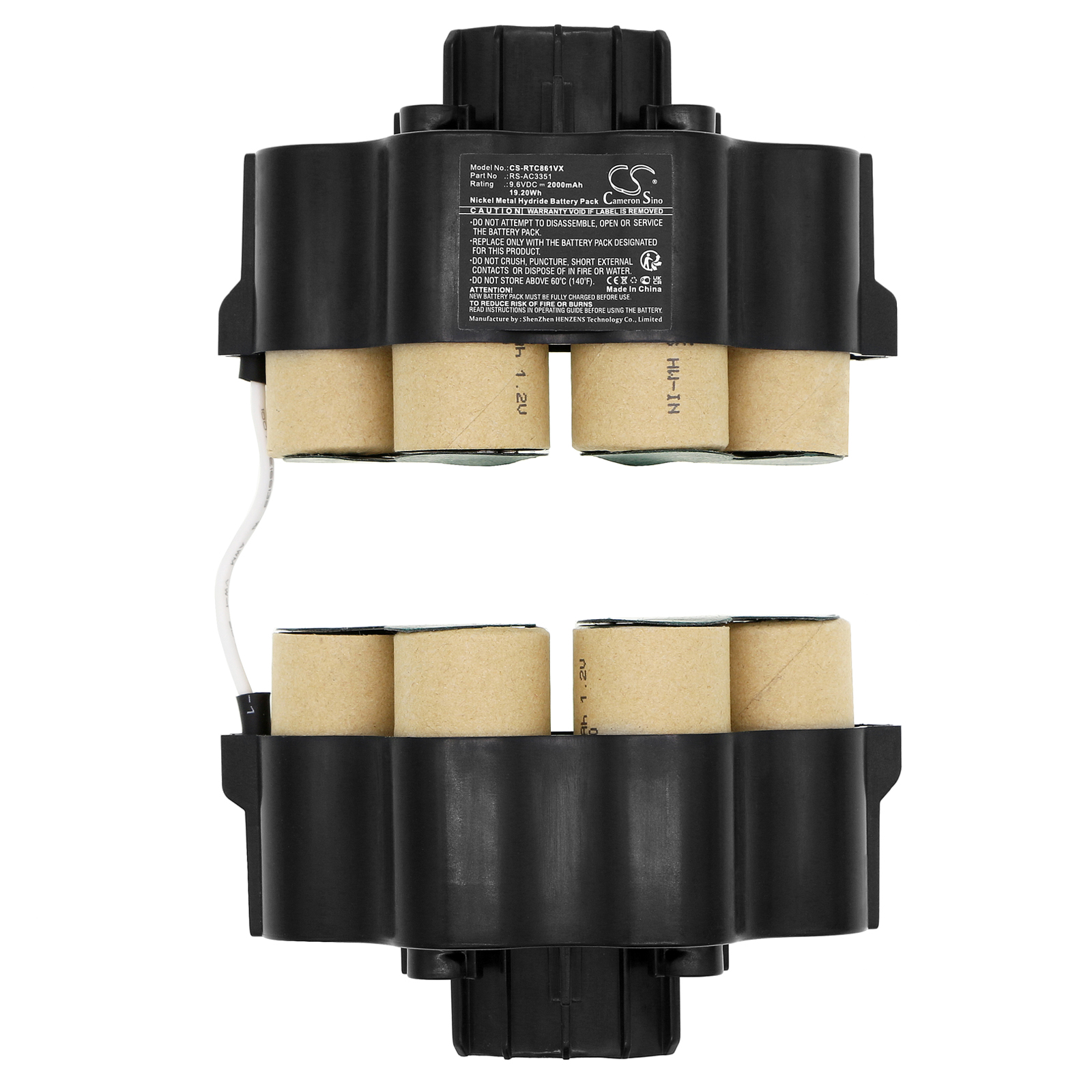 Rowenta AC861901/2D0 Vacuum Replacement Battery 2000mAh