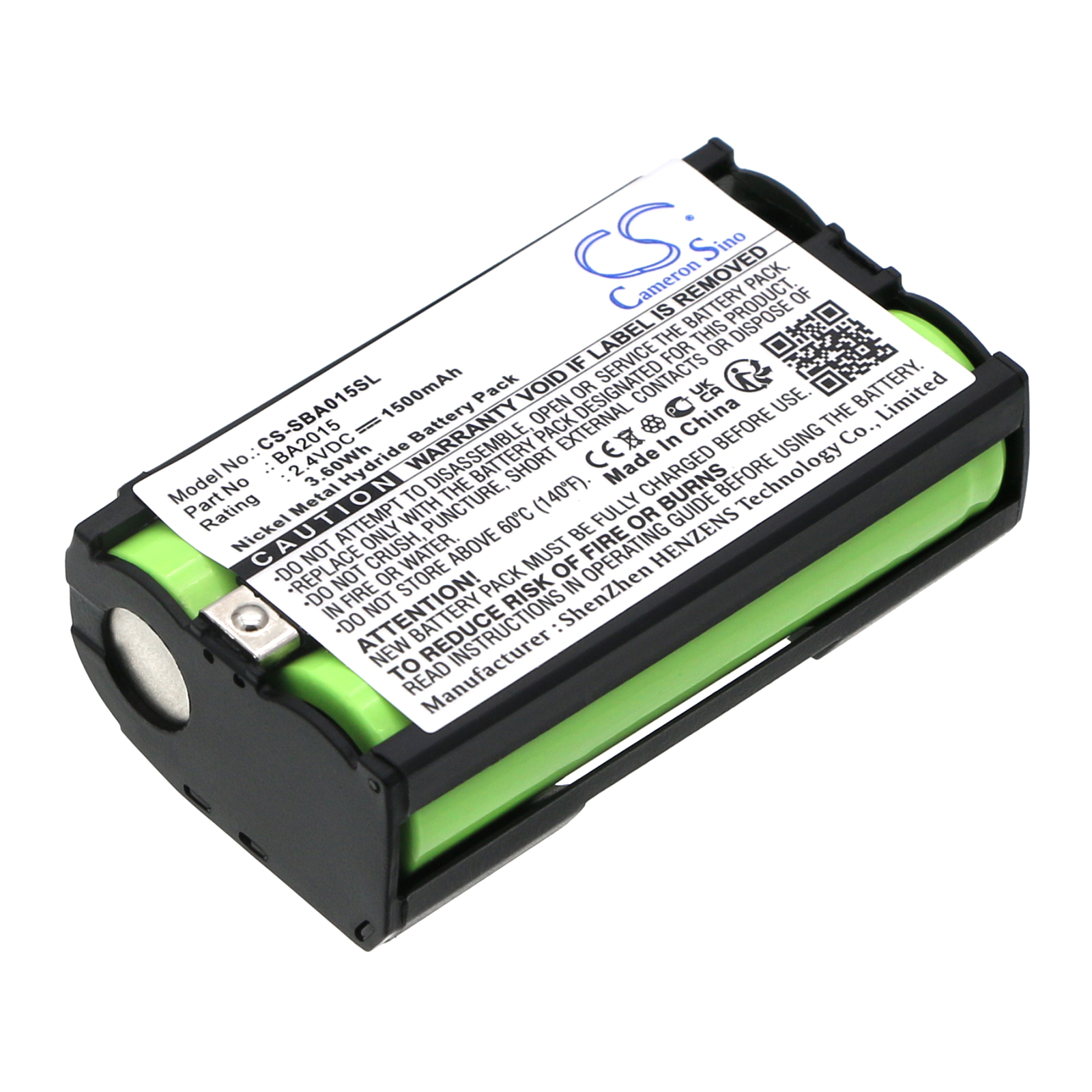 Sennheiser 2015FM EK1038 G2 BA2015 BA2015G2 Headset Replacement Battery 1500mAh