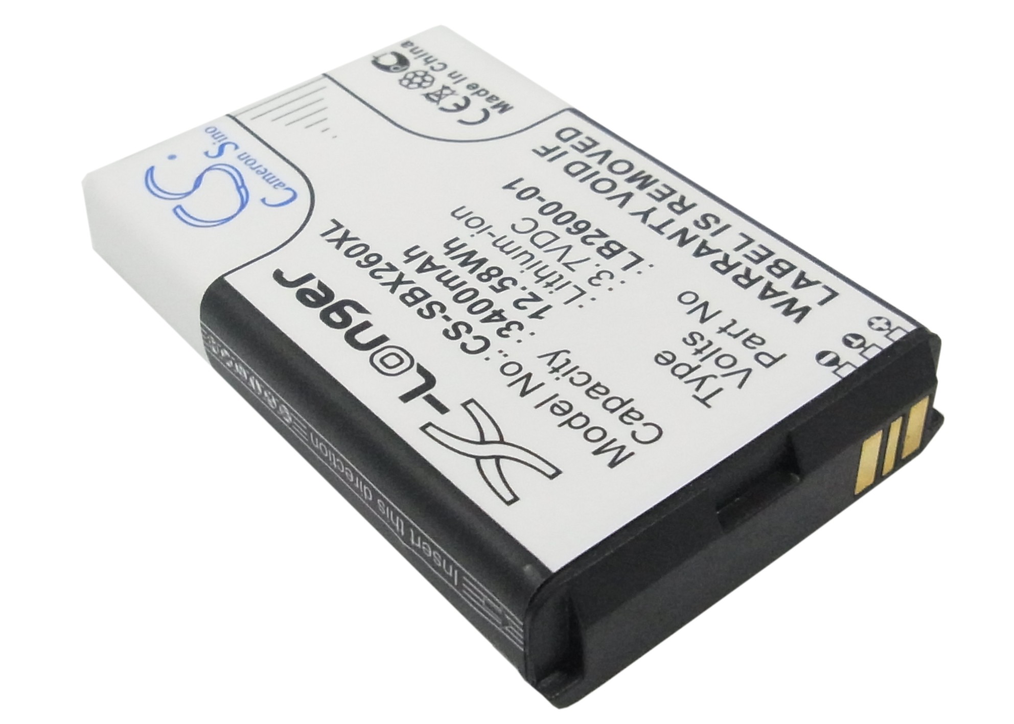 4G Systems XSBox GO+ LB2600-01 Replacement Battery 3400mAh