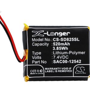 SportDog SAC00-12542 Dog Collar Replacement Battery 520mAh