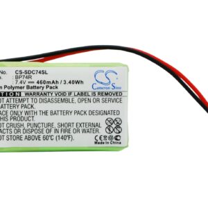 Dogtra 2300-NCP Advance 2300NCP receiver Dog Collar Replacement Battery 460mAh