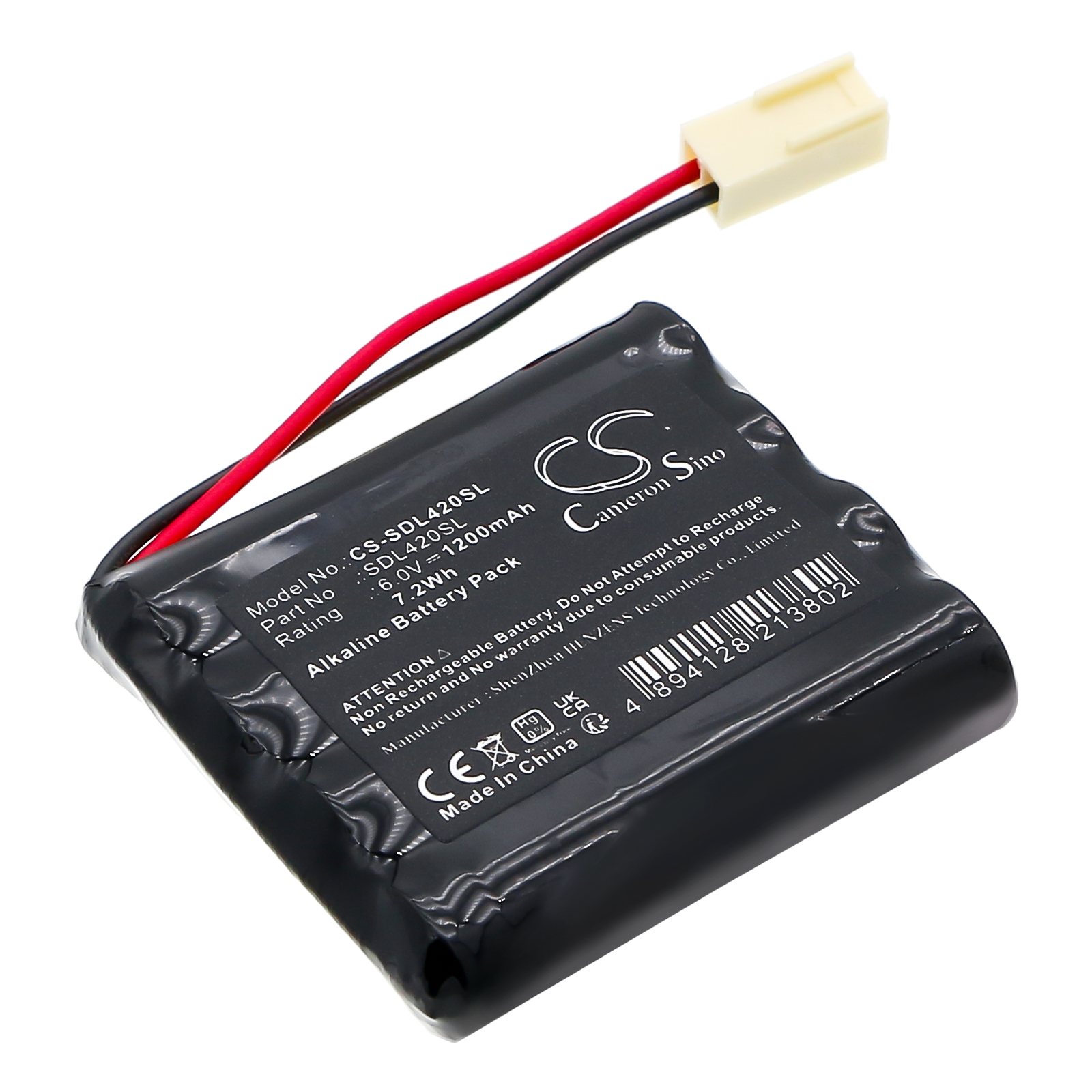 Generic 132 100556 DL-42 Door Lock Replacement Battery 6V