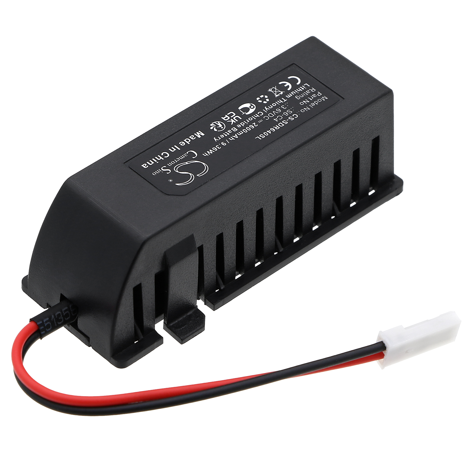 Inovance Motor Absolute encoder Replacement Battery 2600mAh