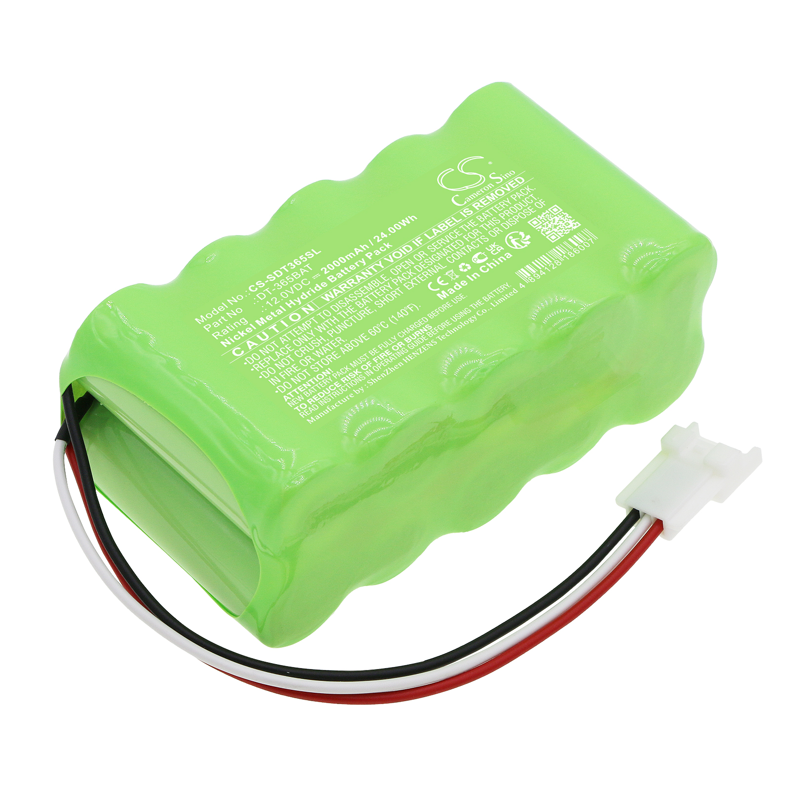 Shimpo DT-365 Replacement Battery 2000mAh