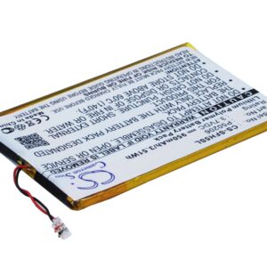 JNC SSF-H5 P50206 MP3 Player Replacement Battery 950mAh