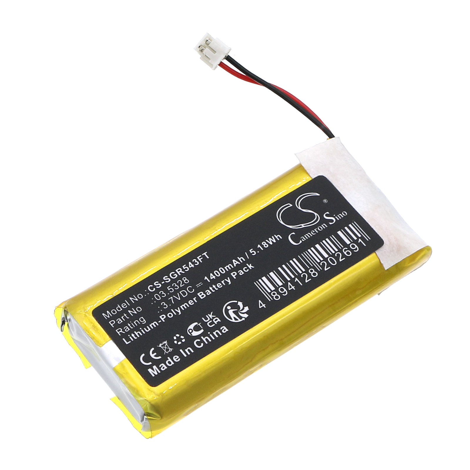 SCANGRIP 03.5328 Flashlight Replacement Battery 1400mAh