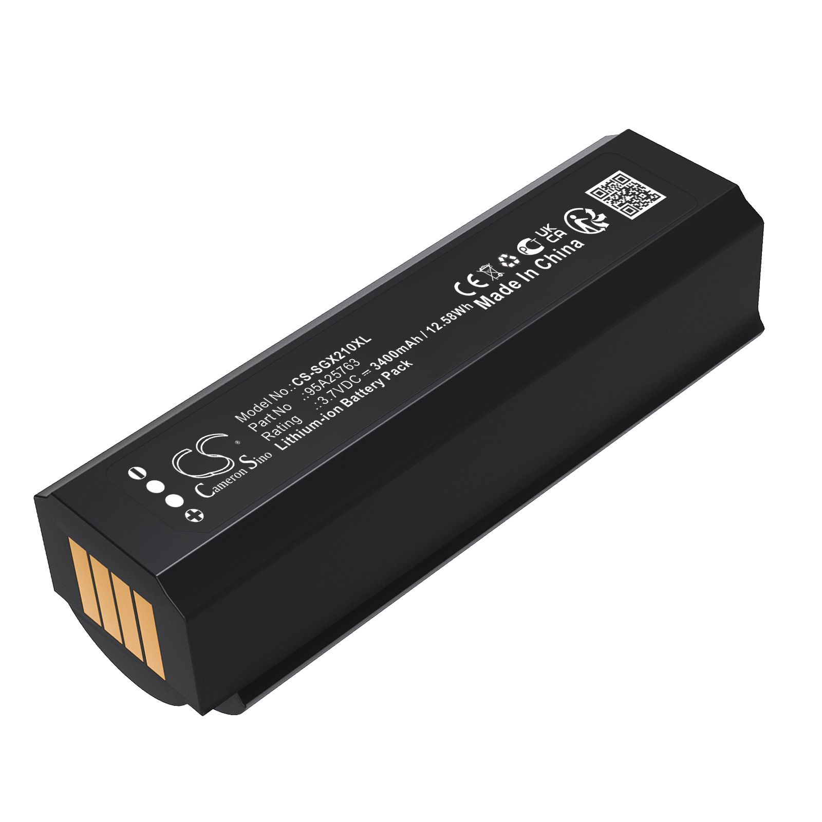 Shure ADX2 BETA 87C 95A25763 95A45272 95A46272 Replacement Battery 3400mAh