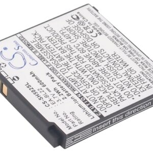Sharp SH5010C SH5018C SH5020C EA-BL22 Mobile/SmartPhone Replacement Battery 600mAh