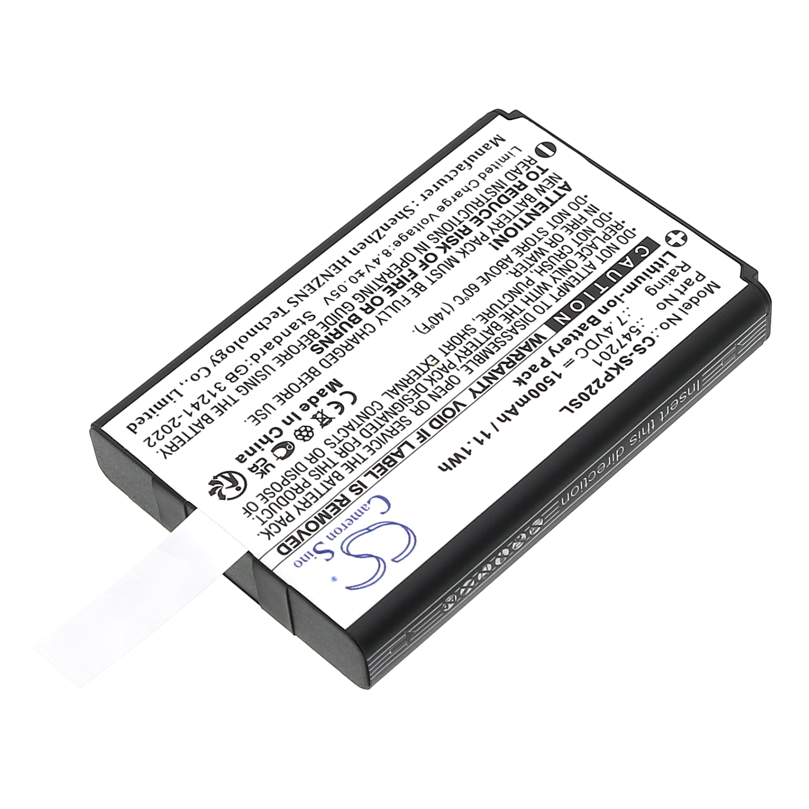 SEWOO LK-P22 LK-P24 547201 Replacement Battery 1500mAh