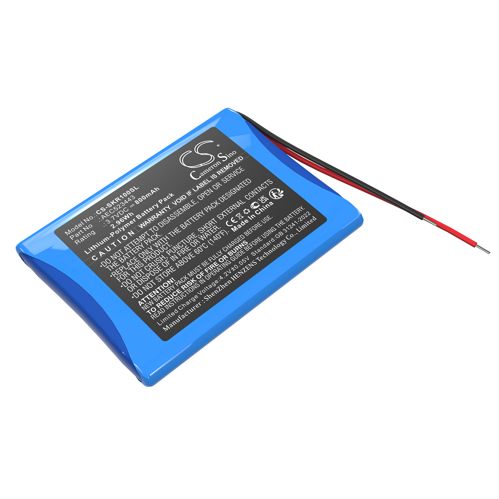 Skullcandy 2XL RINGER RINGER 2XL Replacement Battery 800mAh