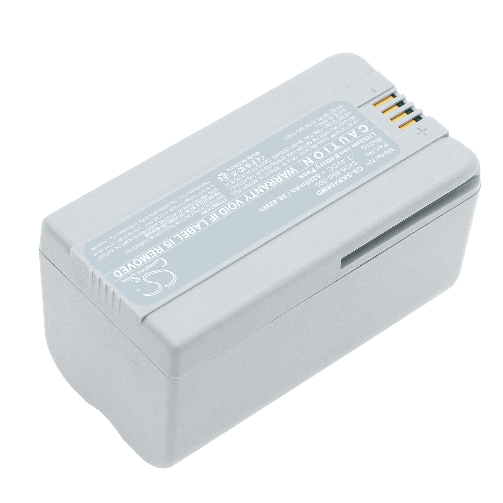 Stryker Casque Chirurgical Flyte Medical Replacement Battery 5200mAh
