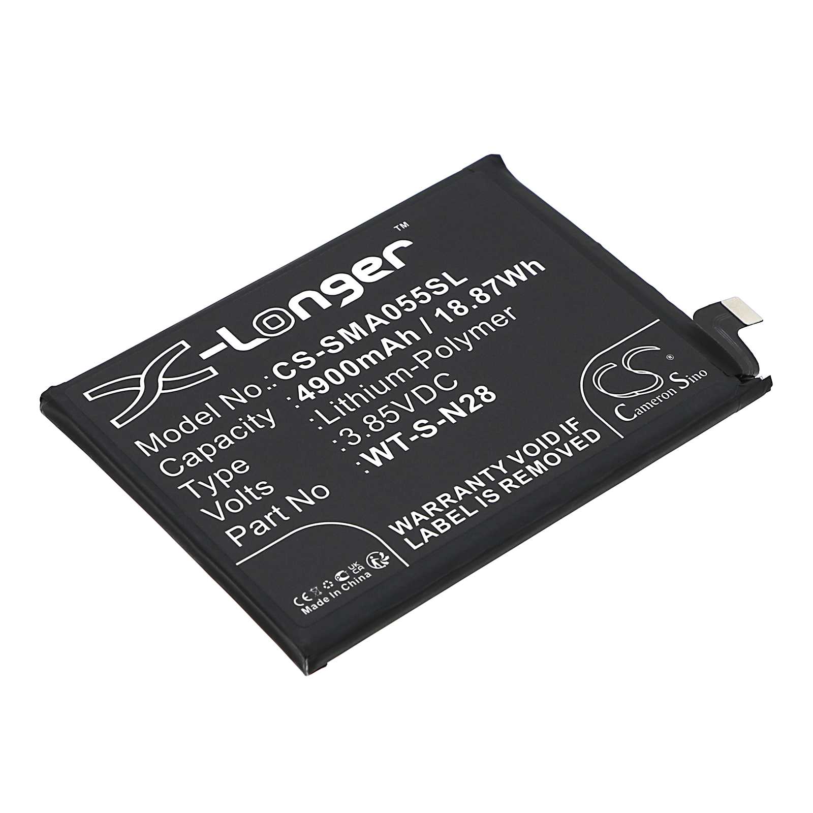 WT-S-N28 Samsung Replacement Battery 4900mAh