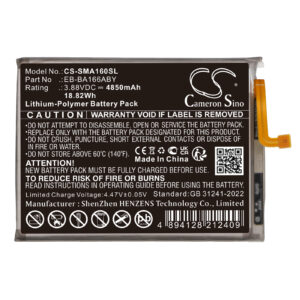 SAMSUNG GALAXY A16 5G EB-BA166ABY SM-A166B Replacement Battery
